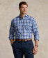 Men's Big & Tall Plaid Stretch Poplin Shirt