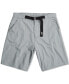 Men's Relaxed-Fit Belted Travail Shorts