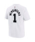 Big Boys Victor Wembanyama White San Antonio Spurs Name and Number Association T-shirt