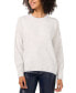 Women's Metallic-Trim Crewneck Sweater