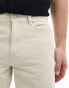 New Look relaxed jeans in off white