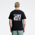 New Balance Men's NB Essentials Graphic T-Shirt Black Size S