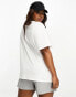 ASOS 4505 Curve Icon oversized t-shirt with quick dry in white