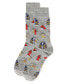 Men's Firefighter Novelty Crew Socks