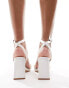 Be Mine Bridal Jayna heeled sandals in ivory