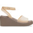 CROCS Brooklyn Ankle Strap Wedge sandals