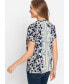 Short Sleeve Printed Tunic T-Shirt