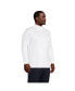 Big & Tall Super Soft Supima Mock Turtleneck T-Shirt