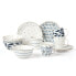 Blue Bay 12 Pc. Dessert Set, Service for 4