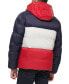 Men's Colorblock Performance Hooded Puffer Jacket