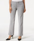 Petite Tab-Waist, Straight-Fit Modern Dress Pants