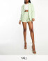 4th & Reckless Tall tailored short co-ord in mint