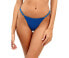 ViX Swimwear Firenze Beaded Bikini Bottoms in Blue Ocean Size Medium 304344