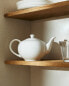 Bone china teapot