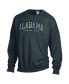 Men's and Women's Gray Alabama Crimson Tide Oversized Pullover Sweatshirt