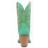 Dingo Y'all Need Dolly Embroidered Round Toe Cowboy Womens Green Casual Boots D