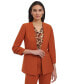 Petite Infinite Stretch Open Front 3/4-Sleeve Blazer