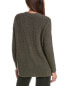 Eileen Fisher Button Front Cashmere-Blend Cardigan Women's Gray M