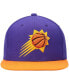 Men's Purple and Orange Phoenix Suns Team Two-Tone 2.0 Snapback Hat