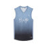 Puma Graphic Basketball V Neck Tank Top X Sc Womens Black, Blue Casual Athletic