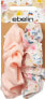 Scrunchies apricot und mit Blumenprint, 2 St