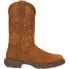 Durango Rebel Waterproof Square Toe Cowboy Mens Brown Casual Boots DDB0361