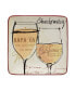 Wine Country Canape Plates, Set of 4