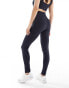 ASOS 4505 Icon seamless rib gym legging in navy