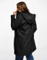 ONLY lined rain coat in black