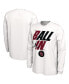 Men's White Oklahoma Sooners Ball In Bench Long Sleeve T-shirt