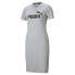 Puma Essentials Crew Neck T-Shirt Dress Womens Size XS Casual 586910-04