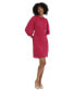 Women's Puffed 3/4-Sleeve Dress