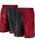 Men's Red, Black Miami Heat Courtside Versus Force Split DNA Performance Shorts