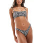 New Look scoop brief in zebra print