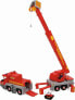 Dickie Simba Fireman Sam 2-in-1 rescue crane, toy vehicle (red/yellow)