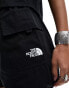 The North Face logo pocket shorts in black