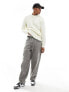 Only & Sons ribbed knit jumper in white