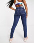 Calvin Klein Jeans high rise skinny jeans in mid wash