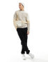 Only & Sons knitted crew neck jumper in tonal block patterm