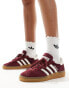 adidas Originals Handball Spezial trainers in burgundy cord