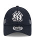 Men's Navy New York Yankees 2024 Clubhouse 9FORTY Adjustable Hat