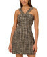 Women's Tweed Mini Sheath Dress