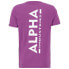 ALPHA INDUSTRIES Backprint short sleeve T-shirt