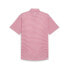 Puma Isle Pique Short Sleeve Polo Shirt Mens Pink Casual 62447205