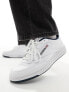 Reebok Club C 85 trainers in white and blue