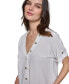 Women's Embellished Short-Sleeve Top