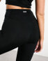 ASOS 4505 Hourglass Icon bum sculpt gym legging in black