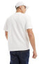 Calvin Klein nano logo interlock t-shirt in white