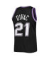 Men's Vlade Divac Black Sacramento Kings 2000-01 Team Hardwood Classics Swingman Jersey