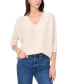 Women's V-Neck Dolman-Sleeve Sweater